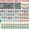 Eurographics - XXL Pieces - Illustrated Periodic Table of The Elements 500 Piece Jigsaw Puzzle Fashion