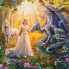 Eurographics - XXL Pieces - Princess' Garden - 500 Piece Jigsaw Puzzle Online