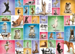 Eurographics - Yoga Dogs - 1000 Piece Jigsaw Puzzle Outlet