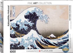 Eurographics -Katsushika Hokusai: Great Wave of Kanagawa - 1000 Piece Jigsaw Puzzle New