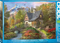 Eurographics - Nordic Morning by Dominic Davison - 1000 Piece Jigsaw Puzzle Online