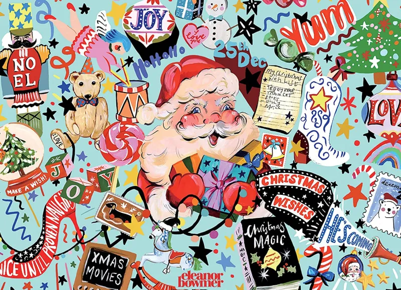 Falcon de luxe Falcon Contemporary - Christmas Wishes - 1000 Piece Jigsaw Puzzle Online