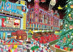 Falcon de luxe Falcon Contemporary - Christmas at Leicester Square - 1000 Piece Jigsaw Puzzle Discount