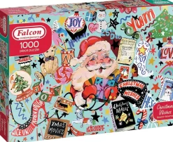 Falcon de luxe Falcon Contemporary - Christmas Wishes - 1000 Piece Jigsaw Puzzle Online