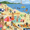 Falcon de luxe Falcon Contemporary - Life's A Beach - 1000 Piece Jigsaw Puzzle New