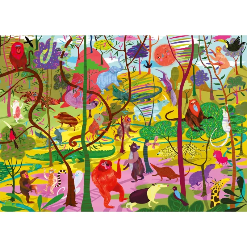 Falcon de luxe Falcon Contemporary - The Wild - 1000 Piece Jigsaw Puzzle Online