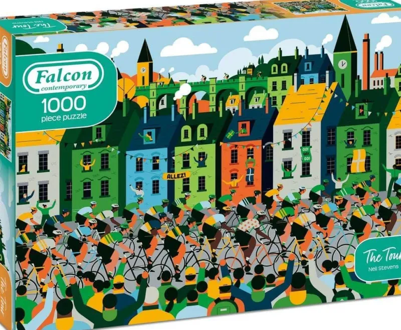Falcon de luxe Falcon Contemporary - The Tour - 1000 Piece Jigsaw Puzzle New