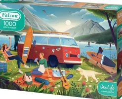 Falcon de luxe Falcon Contemporary - Van Life - 1000 Piece Jigsaw Puzzle Outlet