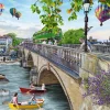 Falcon de luxe - Looking Across The River - 500 Piece Jigsaw Puzzle Sale