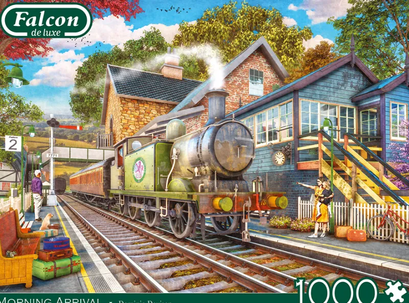 Falcon de luxe - Morning Arrival - 1000 Piece Jigsaw Puzzle Fashion