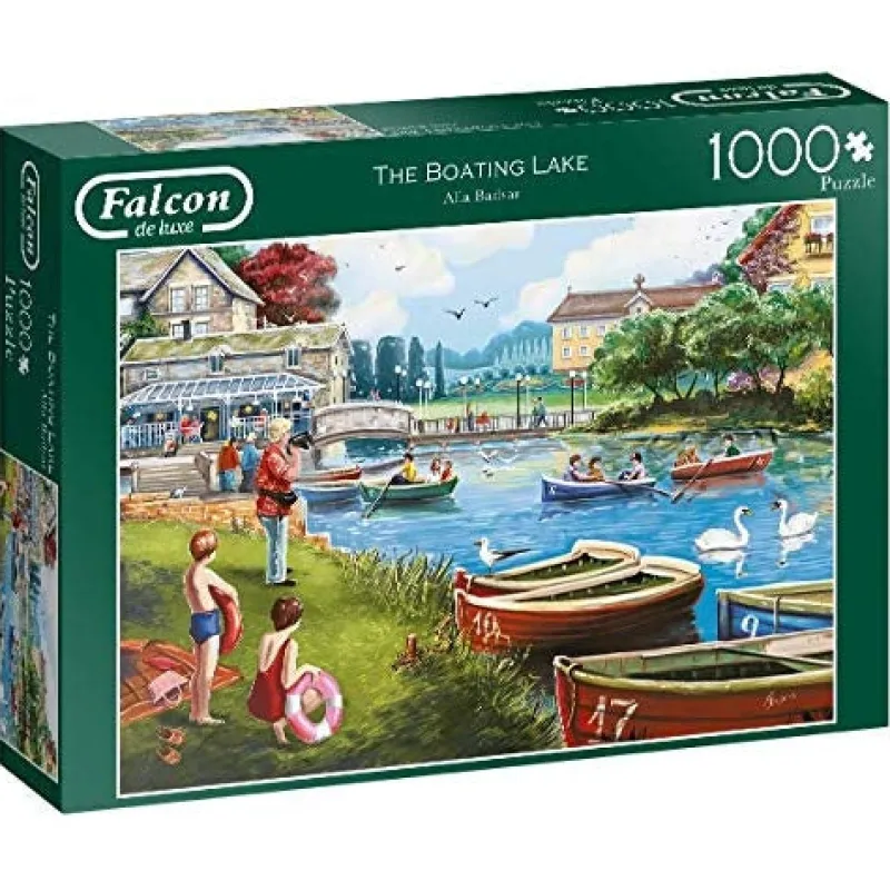 Falcon de luxe - The Boating Lake - 1000 Piece Jigsaw Puzzle Best