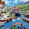 Falcon de luxe - A Day On The River - 1000 Piece Jigsaw Puzzle Sale