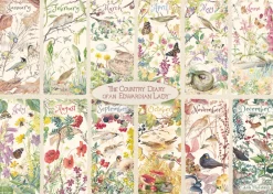 Falcon de luxe - A Year Of The Country Diary - 1000 Piece Jigsaw Puzzle Discount