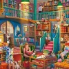 Falcon de luxe - Afternoon At The Bookshop - 1000 Piece Jigsaw Puzzle Clearance