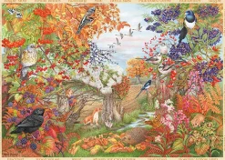 Falcon de luxe - Autumn Hedgerow - 500 Piece Jigsaw Puzzle Outlet