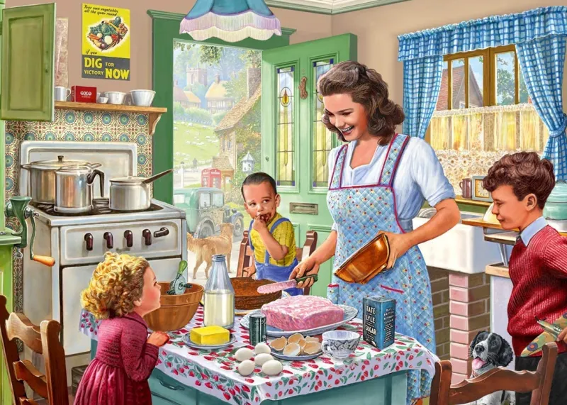 Falcon de luxe - Baking With Mother - 1000 Piece Jigsaw Puzzle Discount