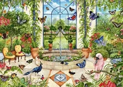 Falcon de luxe - Butterfly Conservatory - 1000 Piece Jigsaw Puzzle Best