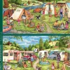 Falcon de luxe - Camping & Caravanning - 2 x 500 Piece Jigsaw Puzzles New