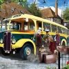 Falcon de luxe - Catching The Bus - 500 Piece Jigsaw Puzzle Fashion