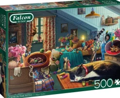 Falcon de luxe - Cats in the Attic - 500 Piece Jigsaw Puzzle Hot
