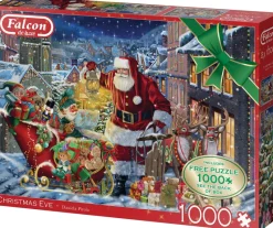 Falcon de luxe - Christmas Eve - 2 x 1000 Piece Jigsaw Puzzles Best