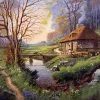 Falcon de luxe - Cottage In The Woods - 1000 Piece Jigsaw Puzzle Fashion