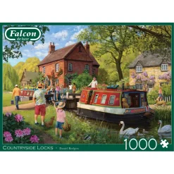 Falcon de luxe - Countryside Locks - 1000 Piece Puzzle Sale