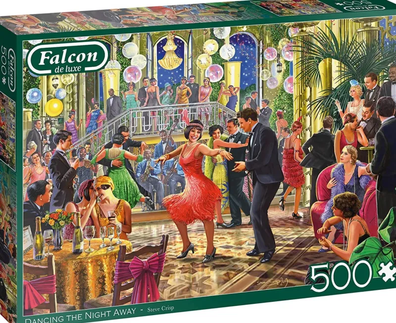 Falcon de luxe - Dancing The Night Away - 500 Piece Jigsaw Puzzle Outlet