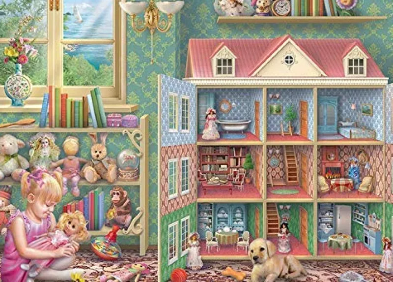 Falcon de luxe - Dolls House Memories - 1000 Piece Jigsaw Puzzle Clearance