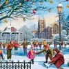 Falcon de luxe - Family Time At Christmas - 4 X 1000 Piece Jigsaw Puzzles Fashion