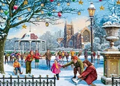 Falcon de luxe - Family Time At Christmas - 4 X 1000 Piece Jigsaw Puzzles Fashion