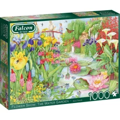 Falcon de luxe - Flower Show 'The Water Gardens' - 1000 Piece Jigsaw Puzzle Clearance