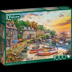 Falcon de luxe - Harbour Cottage - 1000 Piece Jigsaw Puzzle Discount