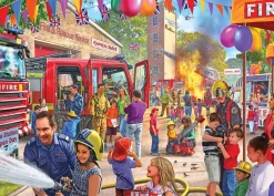Falcon de luxe - Open Day At The Fire Station - 1000 Piece Jigsaw Puzzle Discount