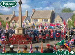 Falcon de luxe - Remembrance Sunday - 1000 Piece Puzzle Outlet