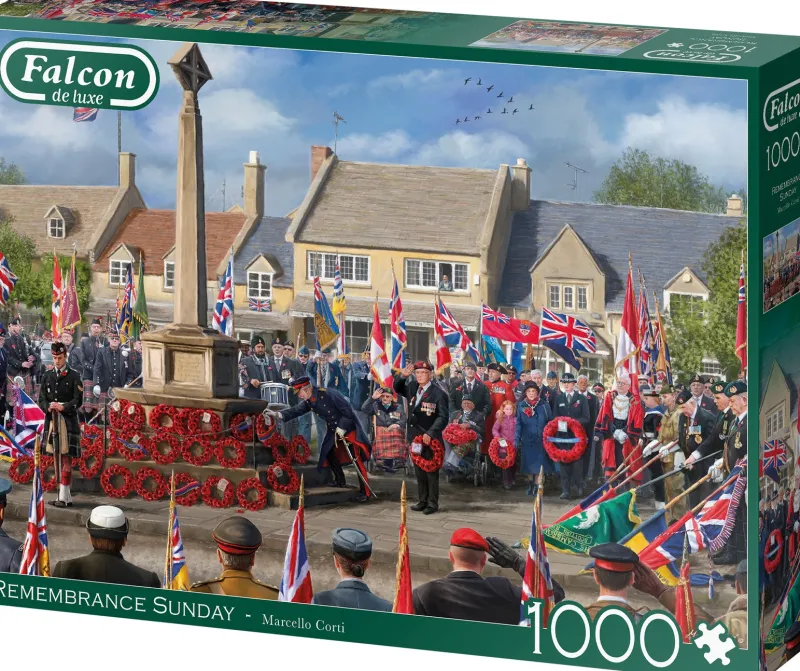 Falcon de luxe - Remembrance Sunday - 1000 Piece Puzzle Outlet