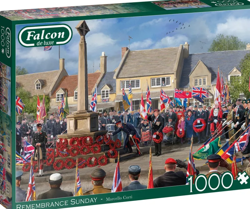 Falcon de luxe - Remembrance Sunday - 1000 Piece Puzzle Outlet
