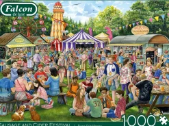 Falcon de luxe - Sausage & Cider Festival - 1000 Piece Jigsaw Puzzle Fashion