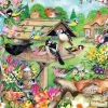 Falcon de luxe - Spring Garden Birds - 500 Piece Jigsaw Puzzle Hot
