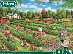 Falcon de luxe - Strawberry Picking - 1000 Piece Jigsaw Puzzles Discount