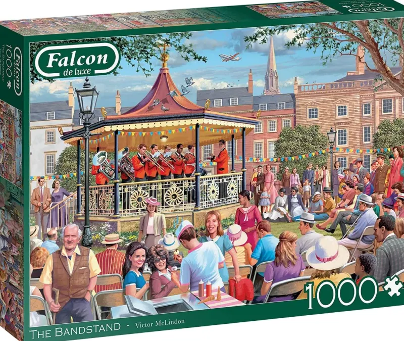 Falcon de luxe - The Bandstand - 1000 Piece Jigsaw Puzzle Outlet