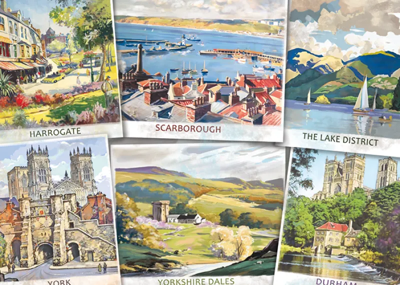 Falcon de luxe - The Beautiful North - 1000 Piece Jigsaw Puzzle Hot