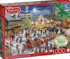 Falcon de luxe - The Christmas Carousel - 2 x 1000 Piece Puzzles Online