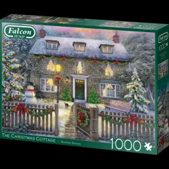 Falcon de luxe - The Christmas Cottage - 1000 Piece Jigsaw Puzzle Best