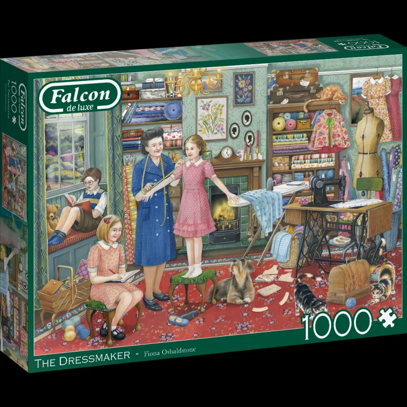 Falcon de luxe - The Dressmaker - 1000 Piece Jigsaw Puzzle Online