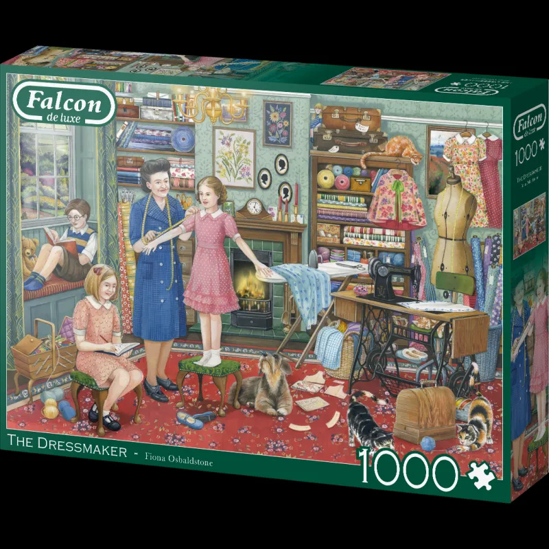 Falcon de luxe - The Dressmaker - 1000 Piece Jigsaw Puzzle Online
