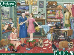 Falcon de luxe - The Dressmaker - 1000 Piece Jigsaw Puzzle Online