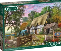 Falcon de luxe - The Farmer's Cottage - 1000 Piece Jigsaw Puzzle Online