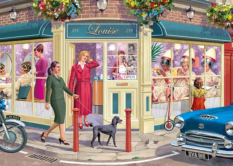 Falcon de luxe - The Hairdressers - 1000 Piece Jigsaw Puzzle Discount