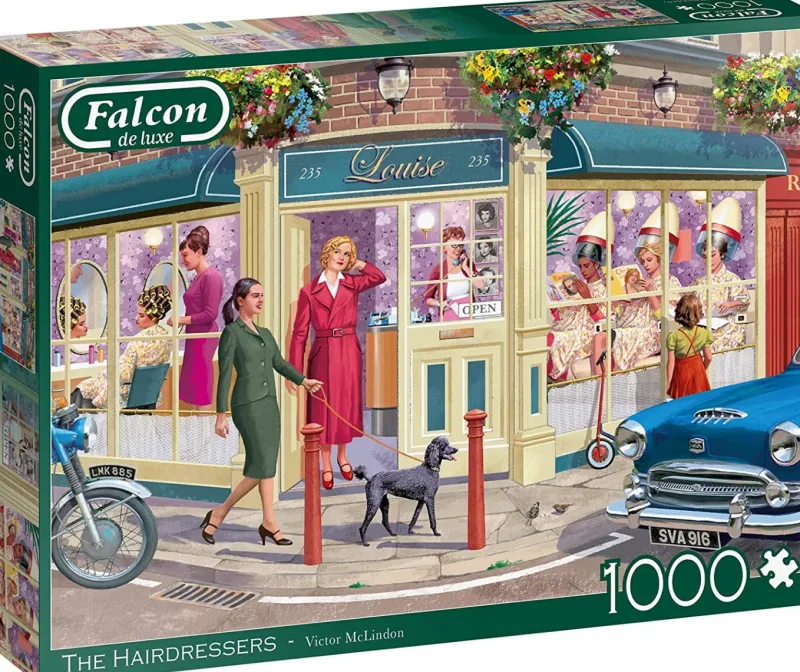 Falcon de luxe - The Hairdressers - 1000 Piece Jigsaw Puzzle Discount